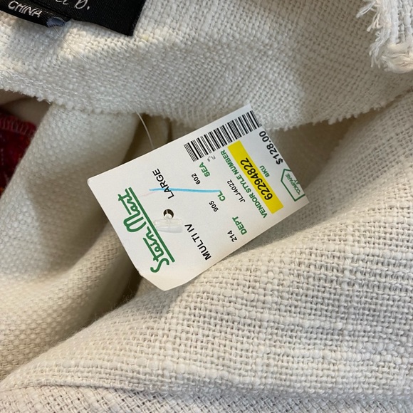 Violet B. Women’s NWT Size Large Longer Blazer Jacket Fringe - Picture 7 of 8